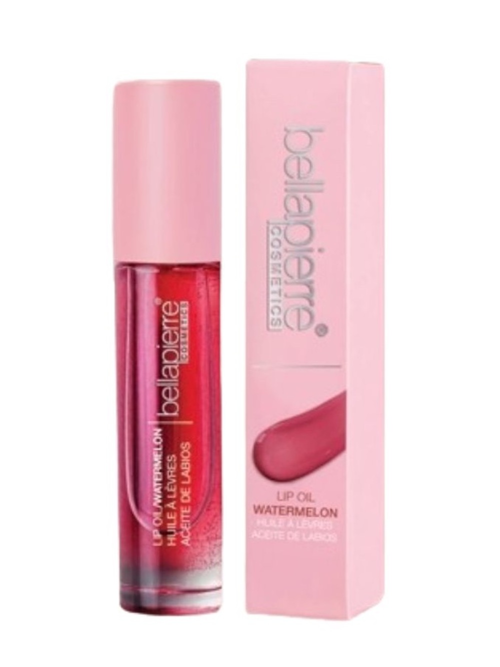 Bellapierre Cosmetics Hydrating Lip Oil with Fruit Essence Infusion - Watermelon